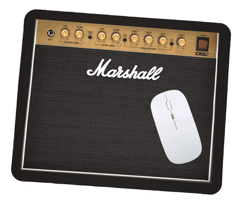 Mouse Pad Amplificador Guitarra Marshall/fender Musicos 