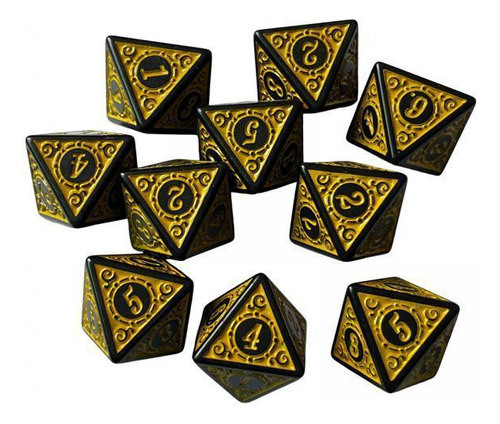 6 X 10 Piezas Dados De 8 Lados D8 Dados Juego De Cartas