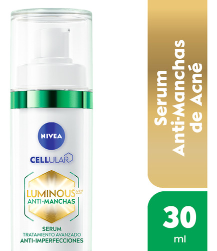 Serum Anti-acne Nivea Luminous 630 Anti-imperfecciones X30ml