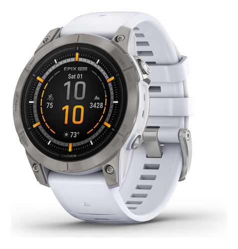 Garmin Epix Pro Sapphire White Reloj Smartwatch Amoled 47mm