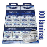  Lâmina De Barbear Gillette Platinum 24 Cartelas C/100 Cada