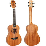 Ukelele Concierto Caoba Elise Ecklund Flight Con Funda