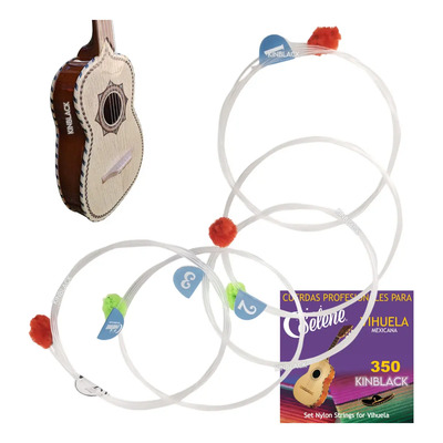 Juego De Cuerdas Para Vihuela Selene Cristal Con Borla | MercadoLibre