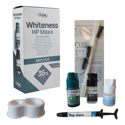 Blanqueamiento Dental Whiteness Hp Maxx Mini Kit 1 Paciente | Envío gratis