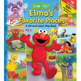 Book : Sesame Street Elmos Favorite Places (lift-the-flap) 