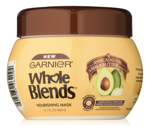 Garnier Whole Blends Mascarilla Para El Cabello Con Aceite .