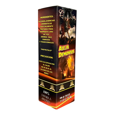 Perfume Aleja Demonios - Poderoso Protector Espiritual + Reg