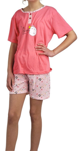 Pijama Niña Verano. Short Y Polera. Tallas. Diseños. 293