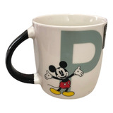 Taza Para Cafe Disney Mickey Minnie Mouse Porcelana
