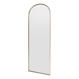 Espelho Oval Base Reta Decorativo Retro 1,50 X 0,60