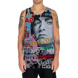 Regata Camiseta Eminem Rapper Rap Trap Hip Hop Cantor Hd 01