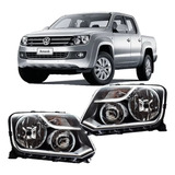 Juego Optica Amarok 2014 2015 2016 Tdi Starline Con Luz Aux