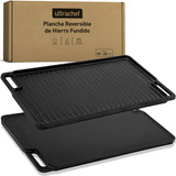 Plancha Grill De Hierro Fundido Reversible Ultrachef-45x26cm