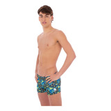 Malla Short Estampado Hombre Resistente Al Cloro 1451