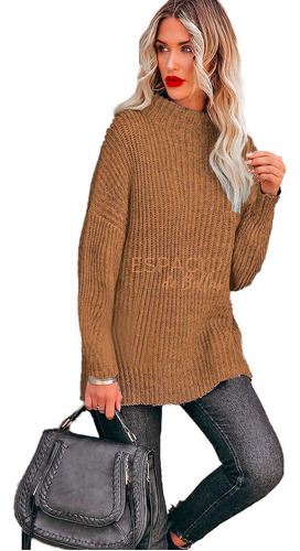 Maxi Sweater Buzo Mujer - Art. Sienna - Espacio De Bellas!