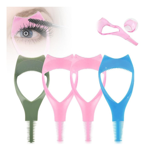 3 In1 Eyelashes Tools Mascara Shield Applicator Guard