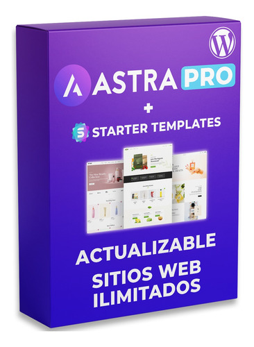 Astra Pro + Starter Templates - Licencia Original 1 Año