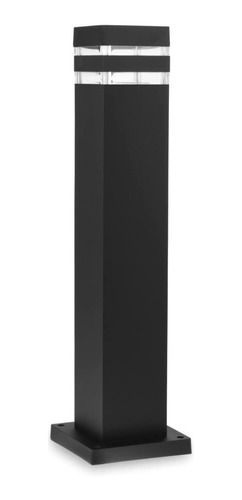 Apliqué De Piso Led Exterior 50cm E-27 Negro/ Hb Led