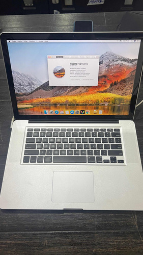 Macbook Pro A1286 15 Late 2011 I7 2.4 Intel