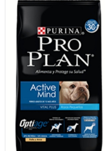 Proplan Active Mind Perros Adultos De 7 Años O Más Rp 7.5 Kg