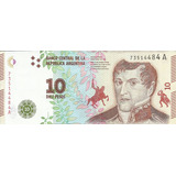 Argentina 10 Pesos 2016