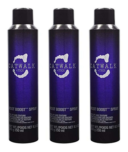 Tigi Catwalk Root Boost, 8 Oz, Paquete De 3