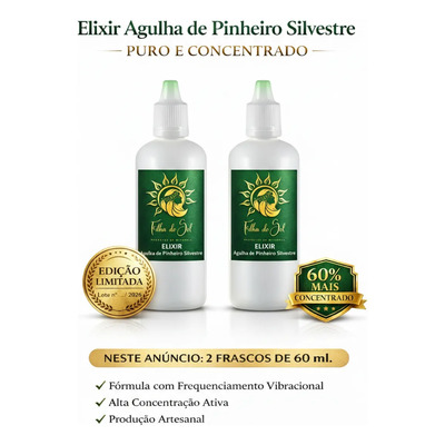 Elixir De Agulha De Pinheiro Turbo Anti Proteína S | MercadoLivre