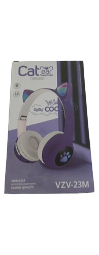 Auricular Headphones Cat Ear Nenas Orejitas Gatito Vzv-23m