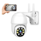 Camara Ip Interior Exterior Wifi Camaras De Seguridad Wifi Color Blanco