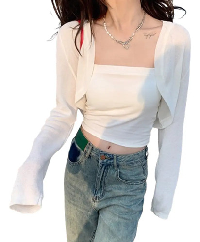 New Product Fashion Bolero Torera For Mujer, Informal,