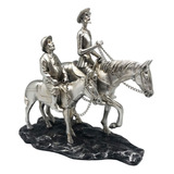 Don Quijote Y Sancho Panza Figura Decorativa - S62290