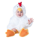 Disfraz Talla S 6 12 Para Bebé De Gallina Halloween