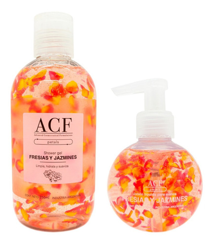 Acf Petals Kit Shower Gel Ducha + Jabón De Manos Fresias