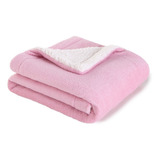Cobertor Para Bebê Manta Soft Com Sherpa Para Berço