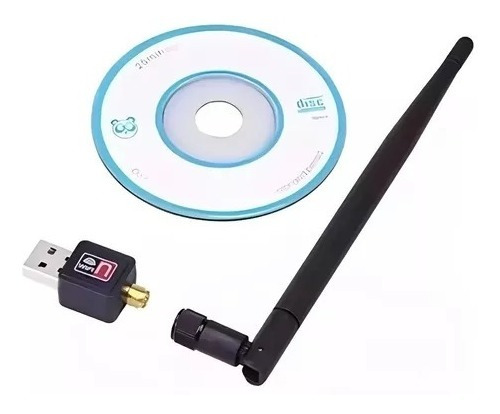 Adaptador Receptor Antena Internet Wifi P/ Pc 1200mbps