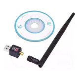 Adaptador Receptor Antena Internet Wifi P/ Pc 1200mbps