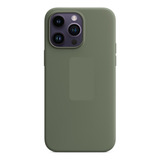 Funda Sillicone Case Para iPhone 14 Pro-max Azul/verde