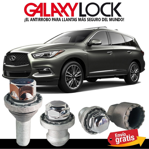 Seguro Llantas Infiniti Qx60 Luxury Birlos Envio Gratis