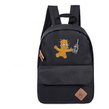 Mochila Escolar Gr N34  Los Simpson Bz096