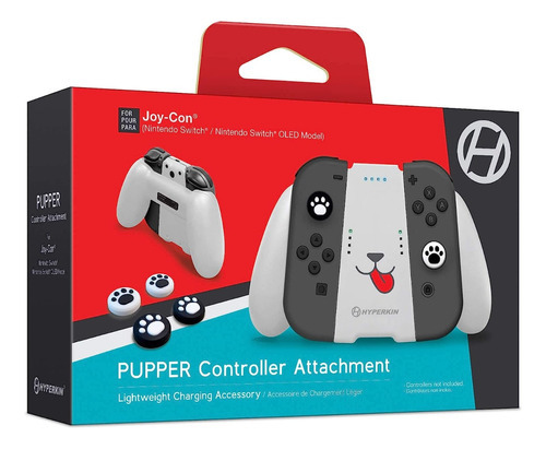 Joy-con Controller Hyperkin Pupper Nintendo Switch Color Blanco