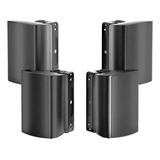 Herdio Bocinas Para Exterior, 6,5 Pulgadas 800w 2 Vías Altavoces Bluetooth Para Exteriores, Impermeable, Amplificador Superior, Amplia Cobertura De Sonido Estéreo, Para Patio Jardín, 2pares Negro