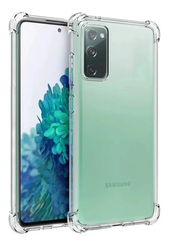 Combo Funda Transparente + Glass Para Samsung S20 Fe Palermo