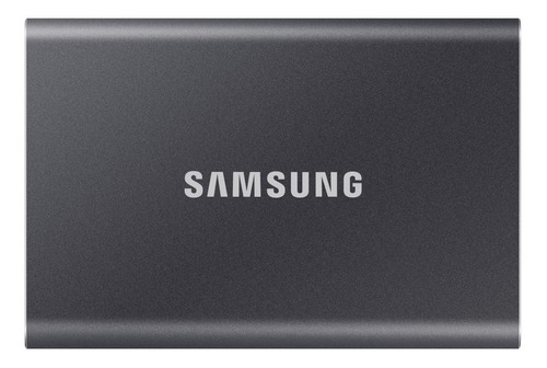 Disco Sólido Ssd Externo Samsung T7 Mu-pc2t0t 2tb Gris