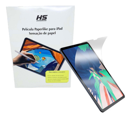 Pelicula iPad 7, 8 E 9 Ger 10.2 Pol Paperlike Antirreflexo