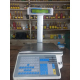 Balanza Comercial Digital Hasar Sm/300p 15kg Con Mástil