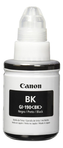 Tinta Canon Gi-190 Bk Bolsa