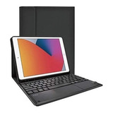 Funda Con Teclado Para iPad 10.2  8va Generacion 2020