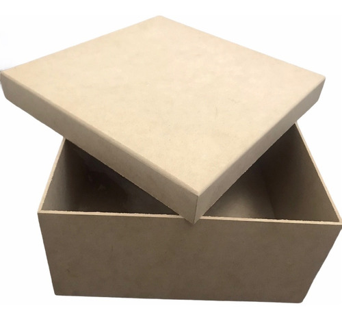 Caja De Madera (mdf) 30x30x10 Cm