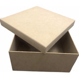 Caja De Madera (mdf) 30x30x10 Cm