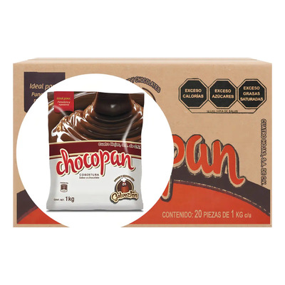 Cobertura De Chocolate Chocopan Blanco Caja 20 Kg | Envío gratis
